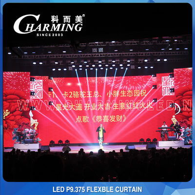 3840Hz Tampilan Layar Besar LED Fleksibel Tahan Air Multiscene